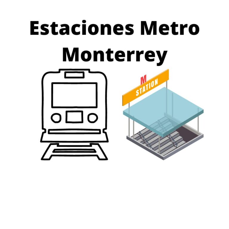 Estaciones Metro Monterrey